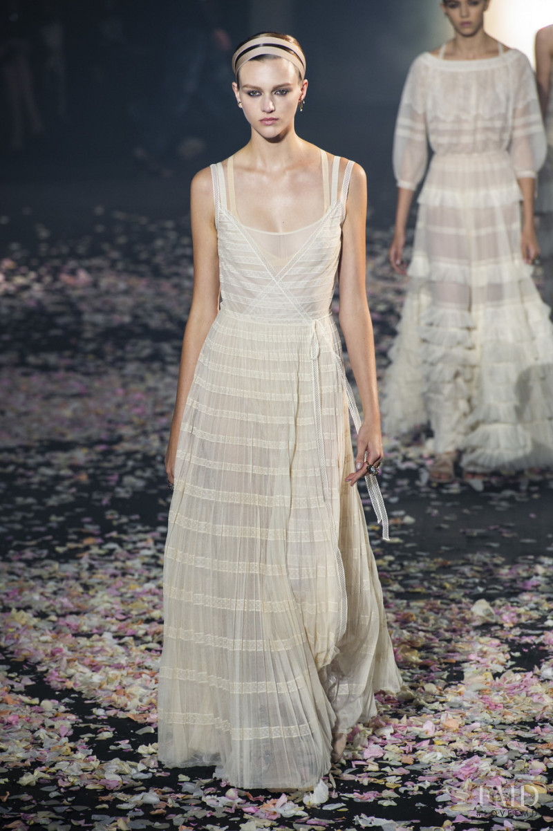 Natalie Ogg featured in  the Christian Dior fashion show for Spring/Summer 2019