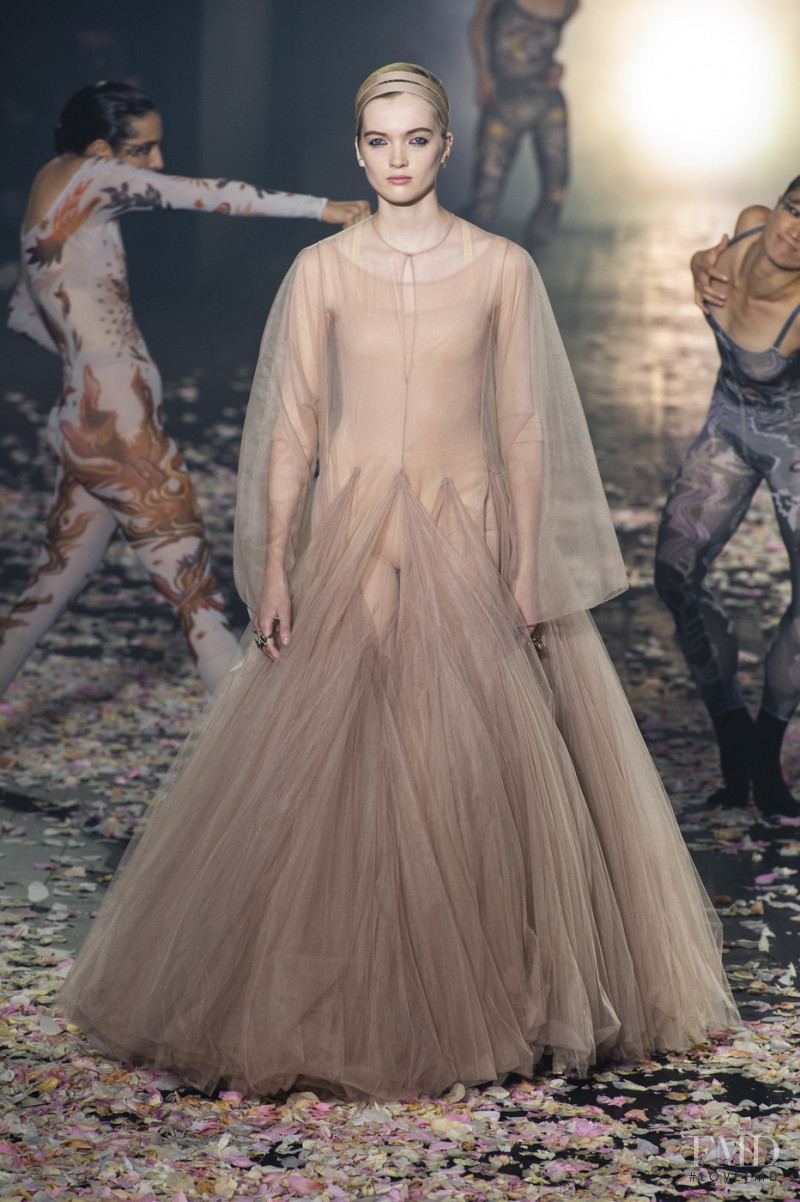 Ruth Bell featured in  the Christian Dior fashion show for Spring/Summer 2019