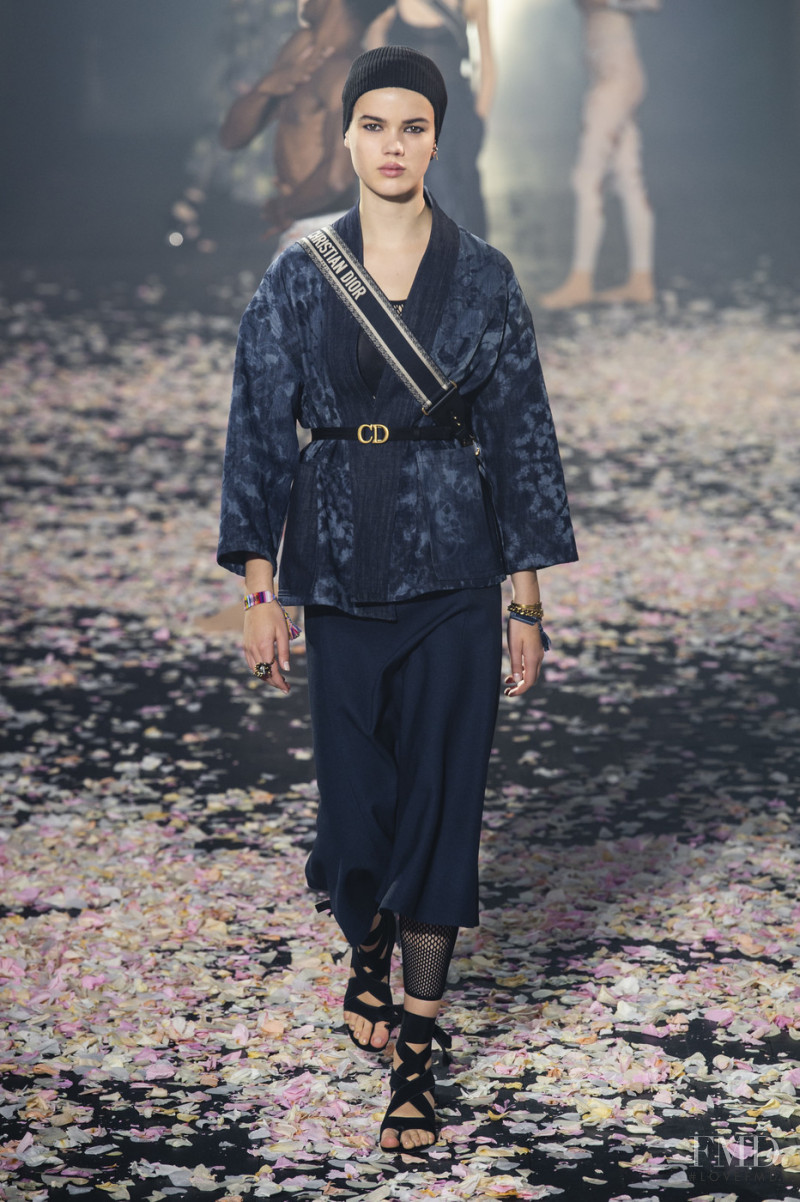 Hannah Sprehe featured in  the Christian Dior fashion show for Spring/Summer 2019