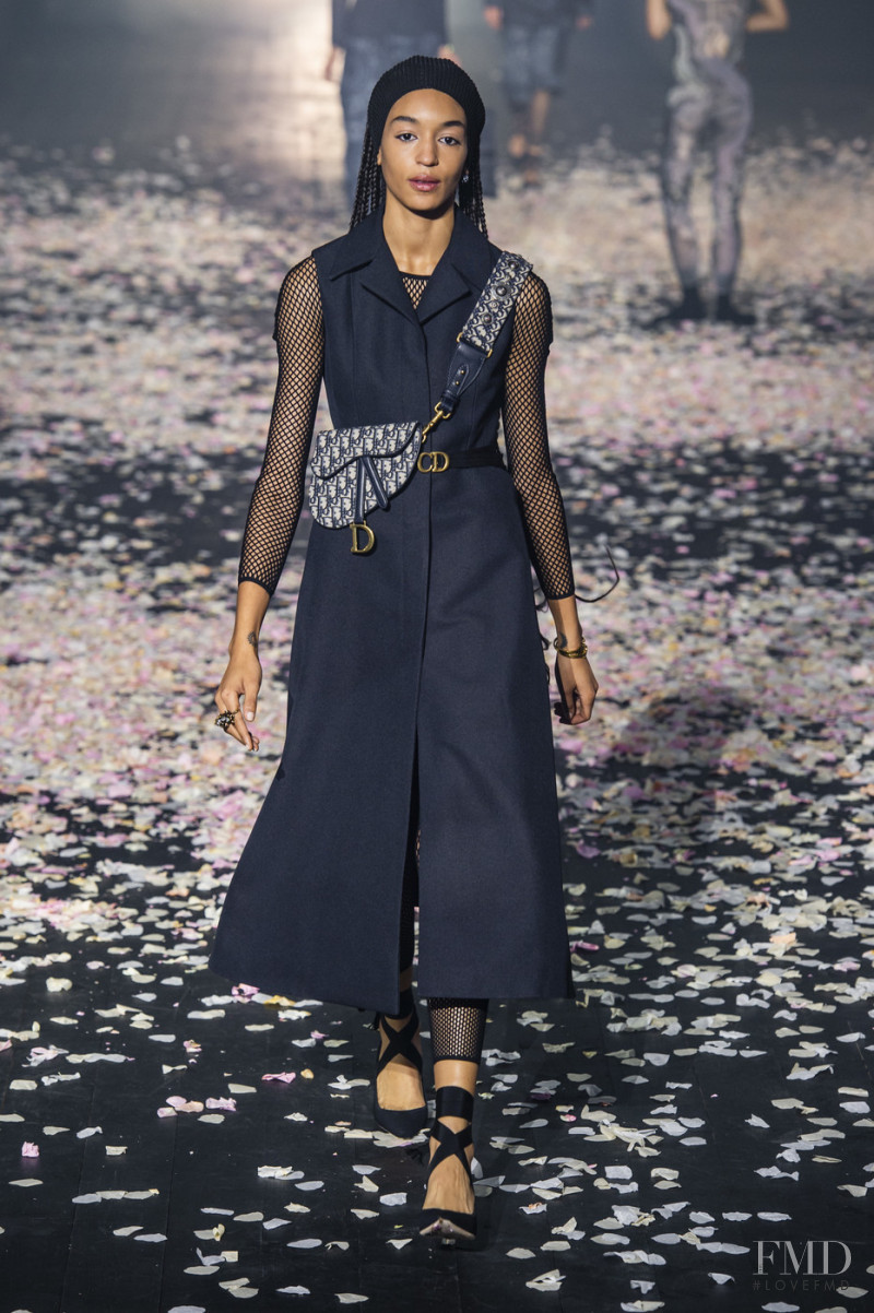 Indira Scott featured in  the Christian Dior fashion show for Spring/Summer 2019