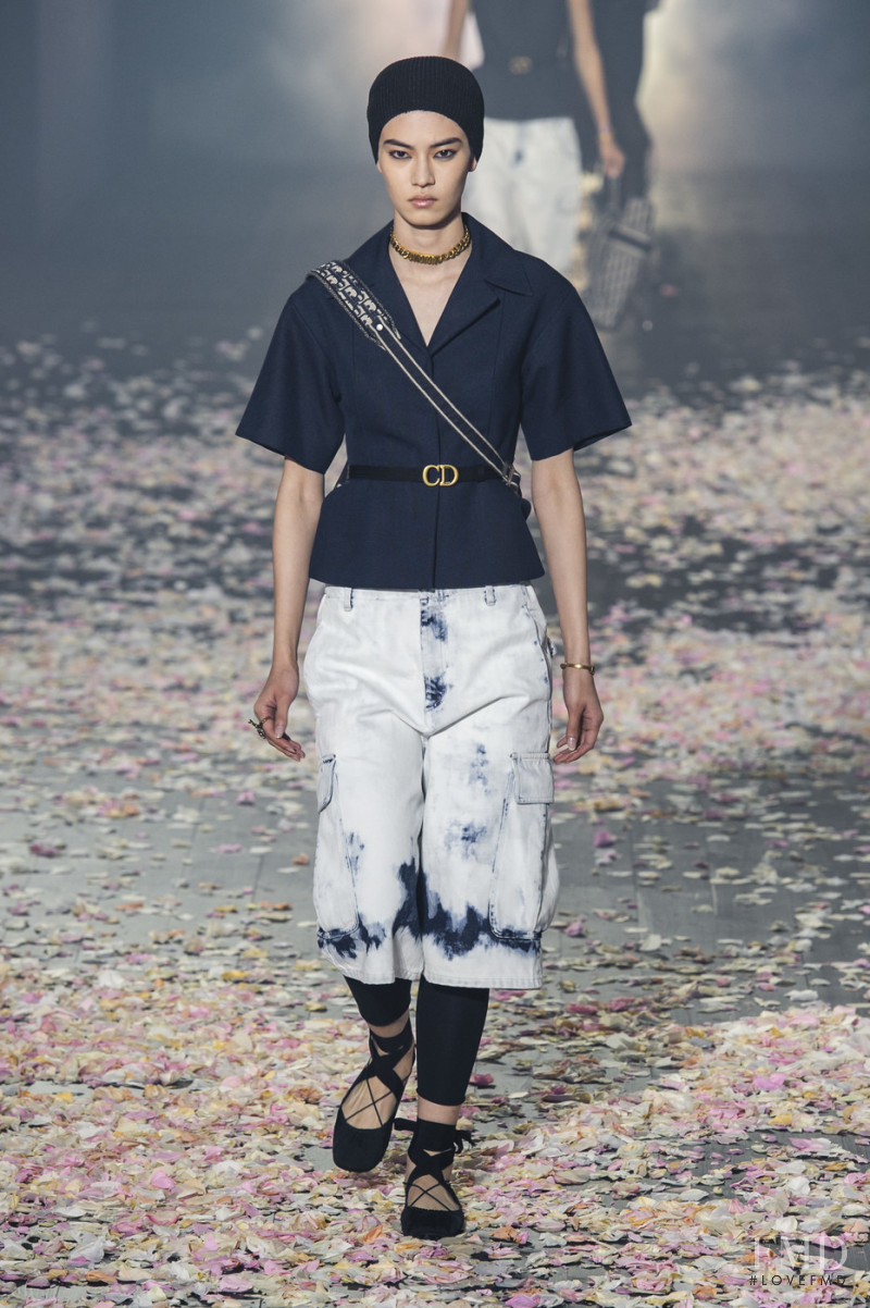 Miki Ehara featured in  the Christian Dior fashion show for Spring/Summer 2019