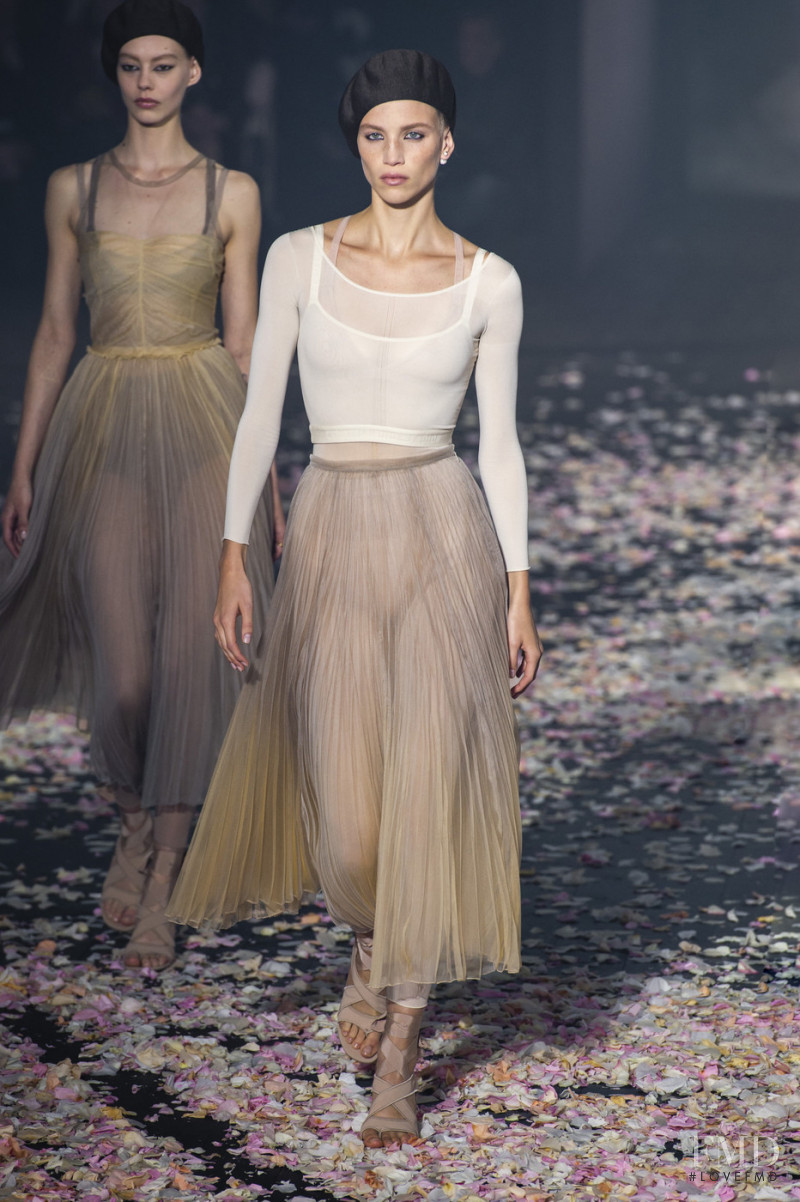 Rebecca Leigh Longendyke featured in  the Christian Dior fashion show for Spring/Summer 2019