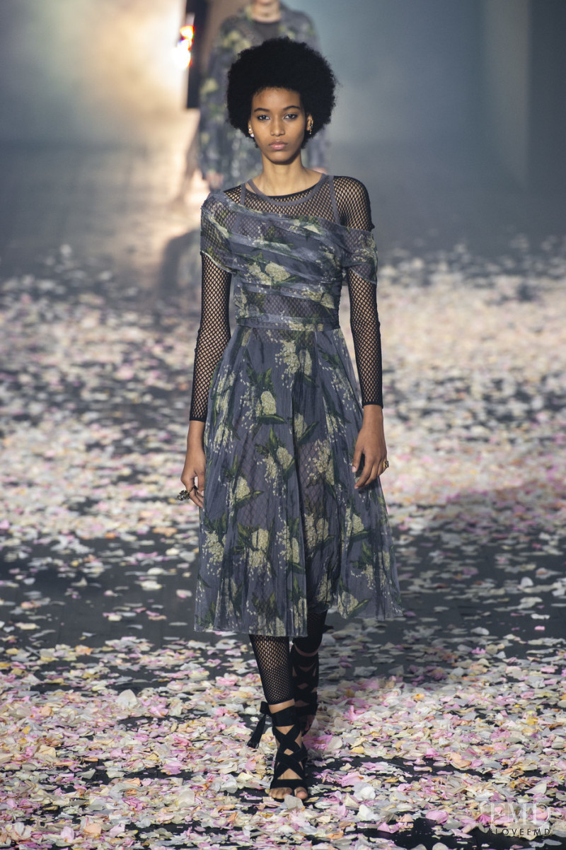 Manuela Sanchez featured in  the Christian Dior fashion show for Spring/Summer 2019
