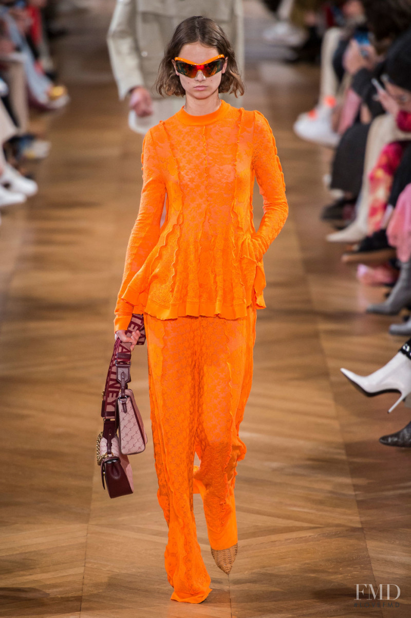 Giselle Norman featured in  the Stella McCartney fashion show for Spring/Summer 2019