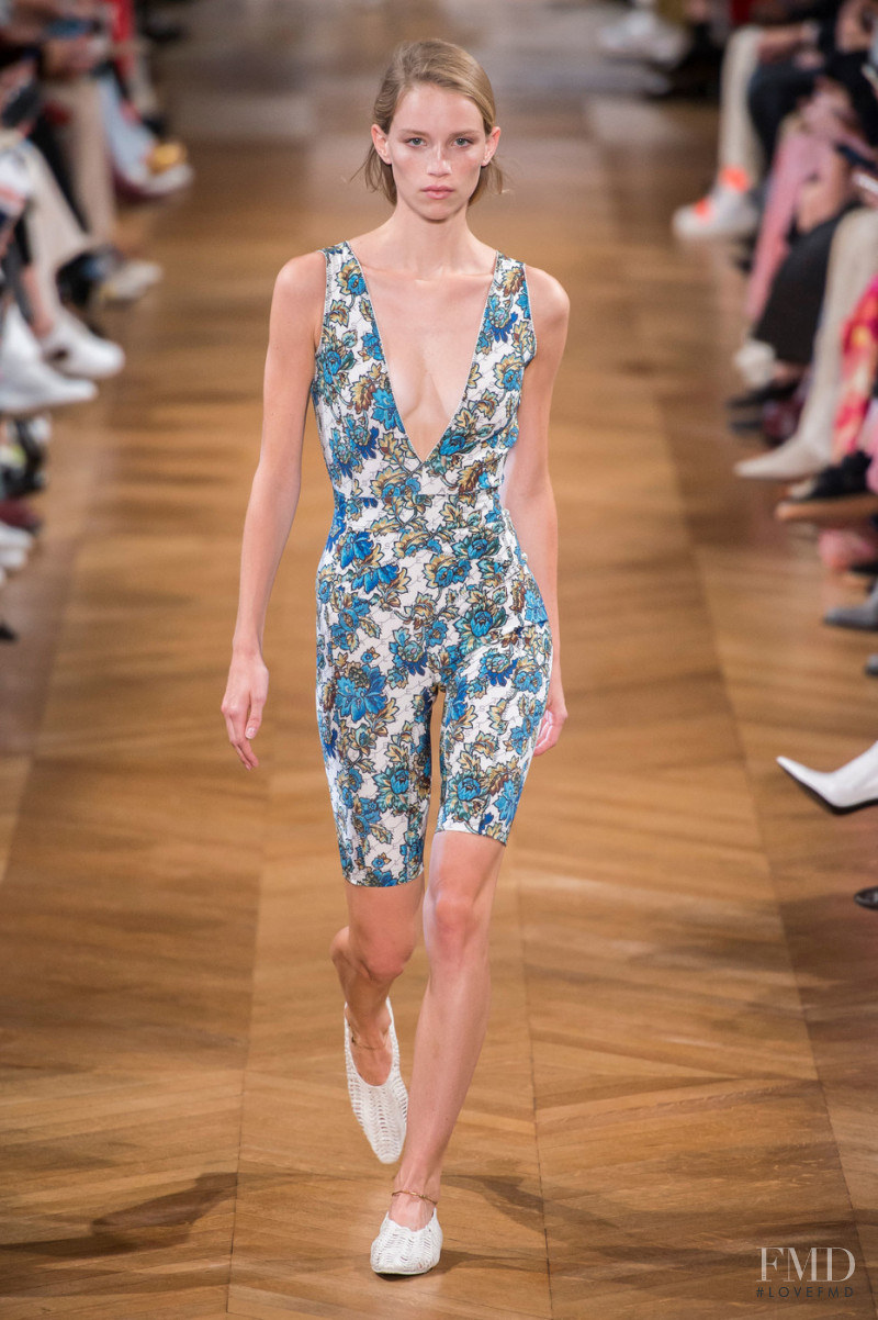 Rebecca Leigh Longendyke featured in  the Stella McCartney fashion show for Spring/Summer 2019