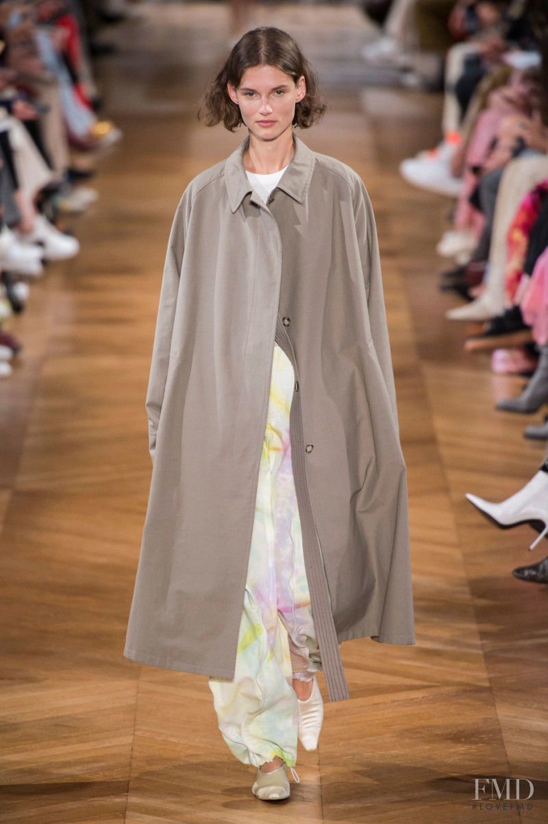 Giedre Dukauskaite featured in  the Stella McCartney fashion show for Spring/Summer 2019
