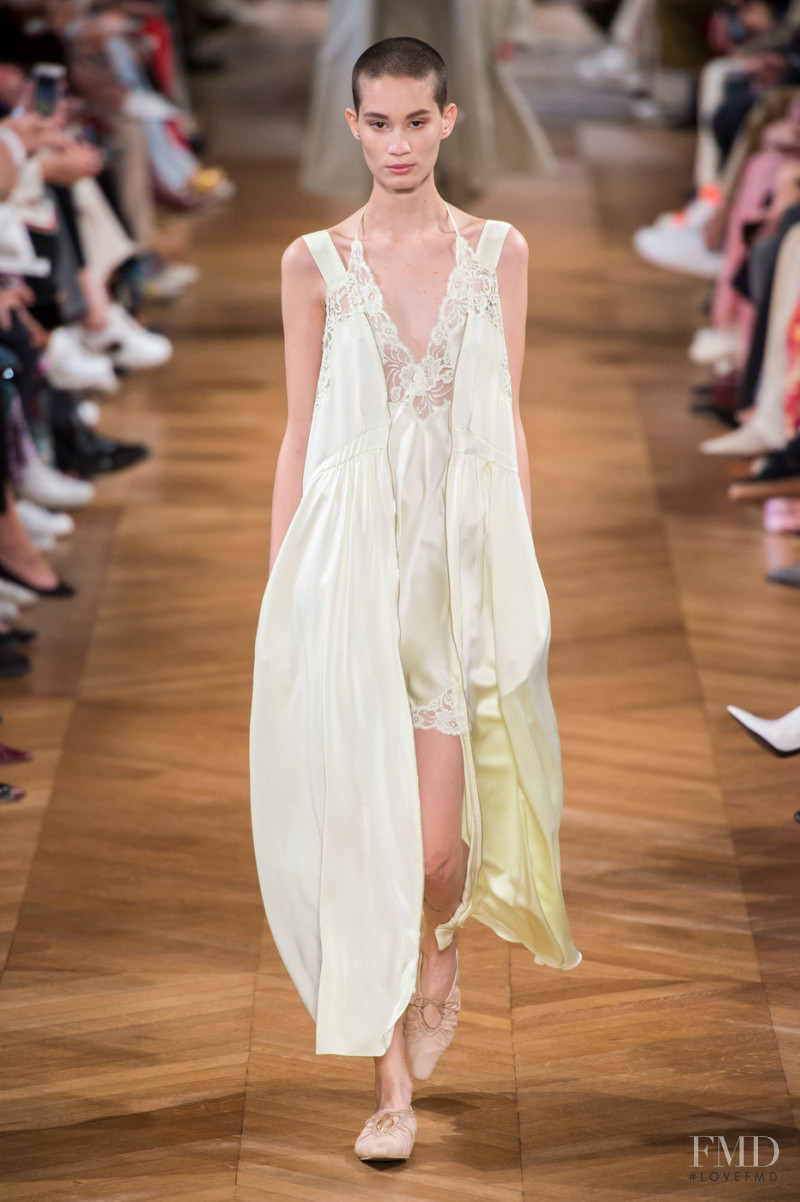 Katia Andre featured in  the Stella McCartney fashion show for Spring/Summer 2019