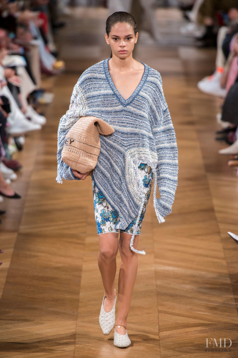 Hiandra Martinez featured in  the Stella McCartney fashion show for Spring/Summer 2019