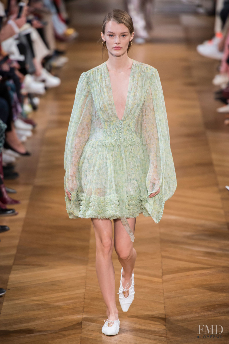 Kris Grikaite featured in  the Stella McCartney fashion show for Spring/Summer 2019
