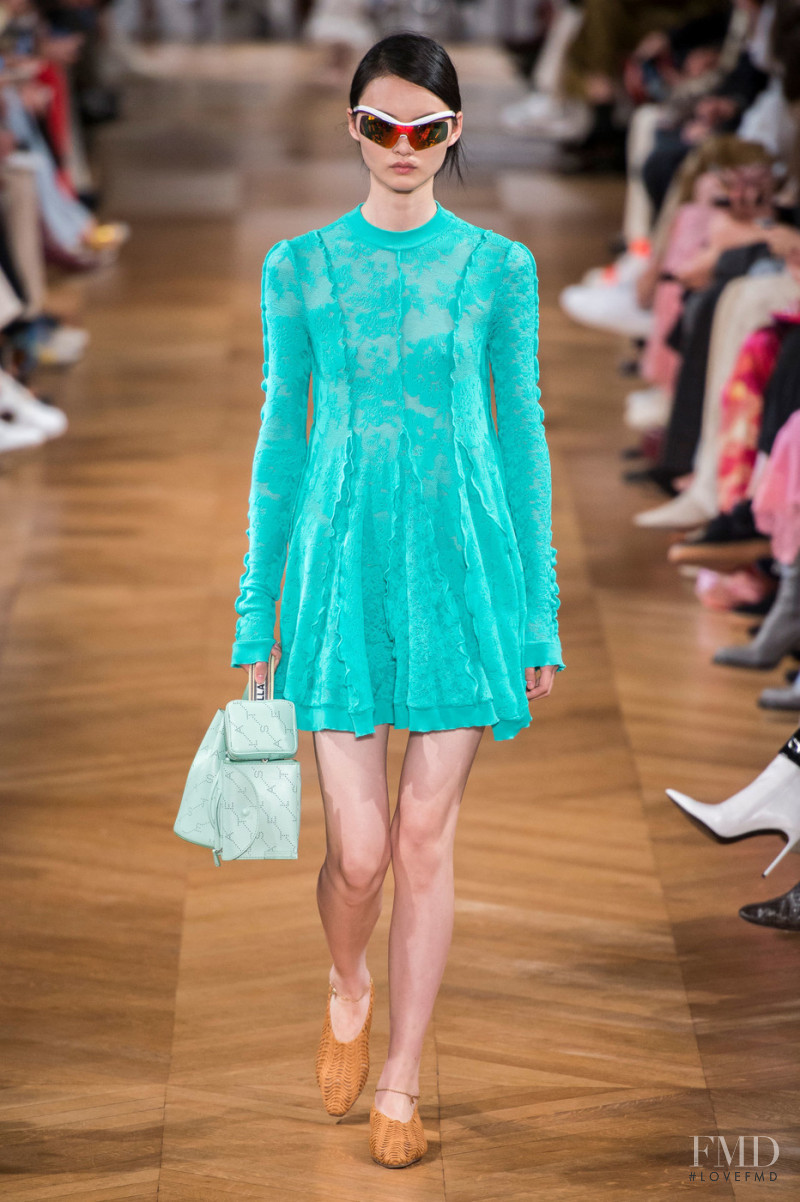 Cong He featured in  the Stella McCartney fashion show for Spring/Summer 2019