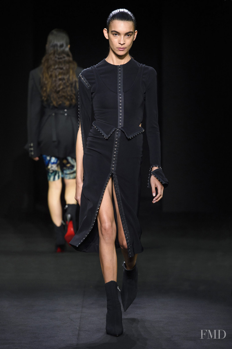 Jess Cole featured in  the Mugler fashion show for Spring/Summer 2019