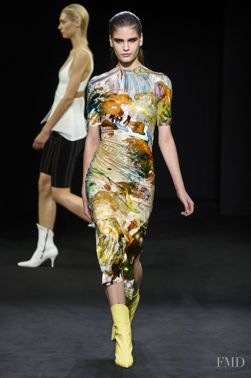 Katya Lashko featured in  the Mugler fashion show for Spring/Summer 2019