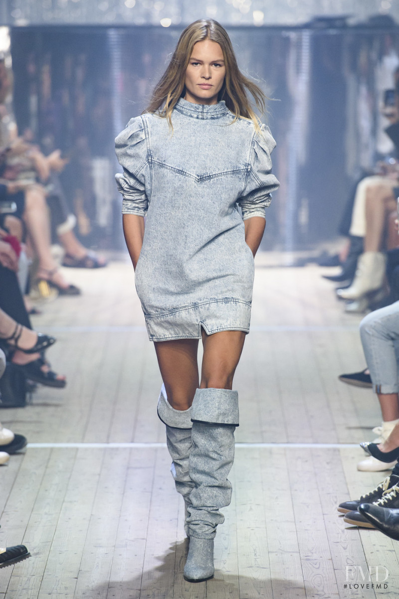 Anna Ewers featured in  the Isabel Marant fashion show for Spring/Summer 2019