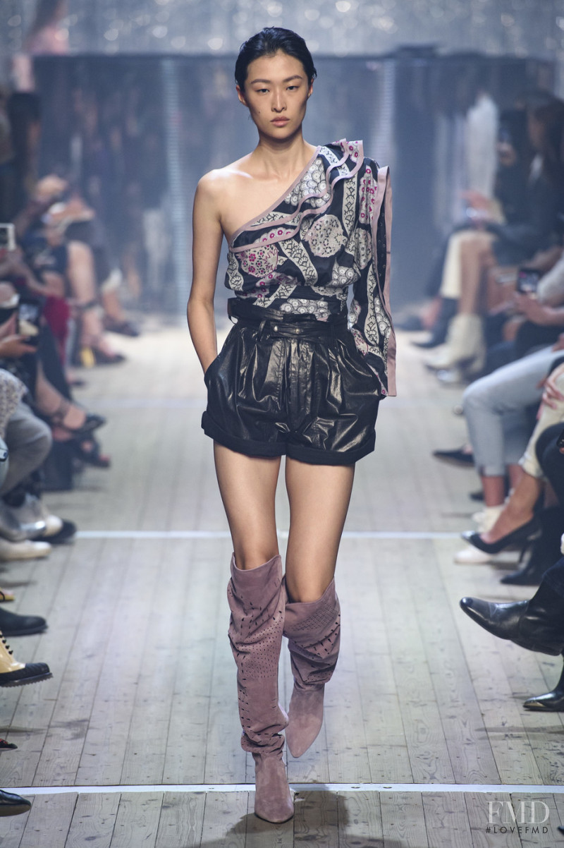 Chu Wong featured in  the Isabel Marant fashion show for Spring/Summer 2019