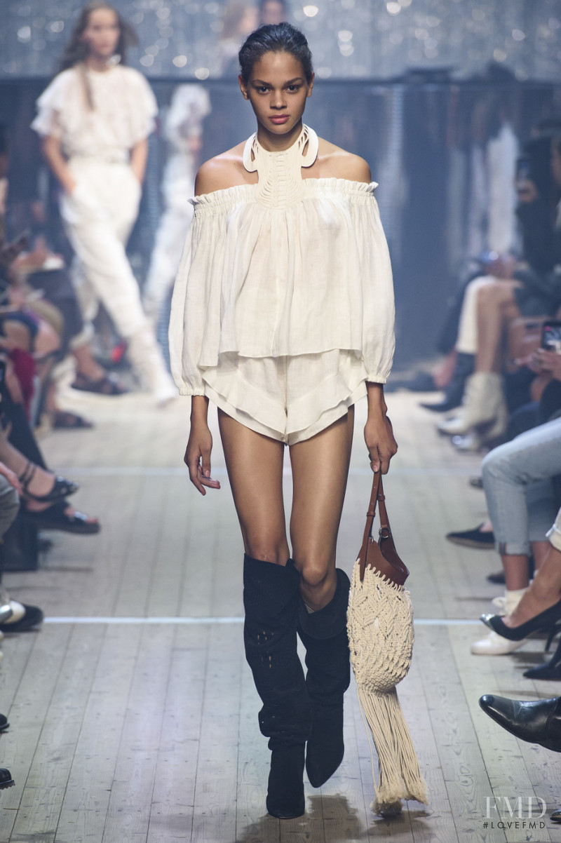 Hiandra Martinez featured in  the Isabel Marant fashion show for Spring/Summer 2019