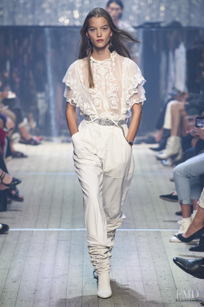 Laurijn Bijnen featured in  the Isabel Marant fashion show for Spring/Summer 2019