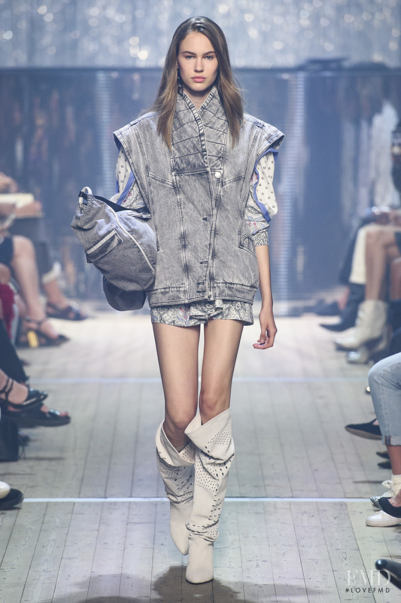 Lex Herl featured in  the Isabel Marant fashion show for Spring/Summer 2019