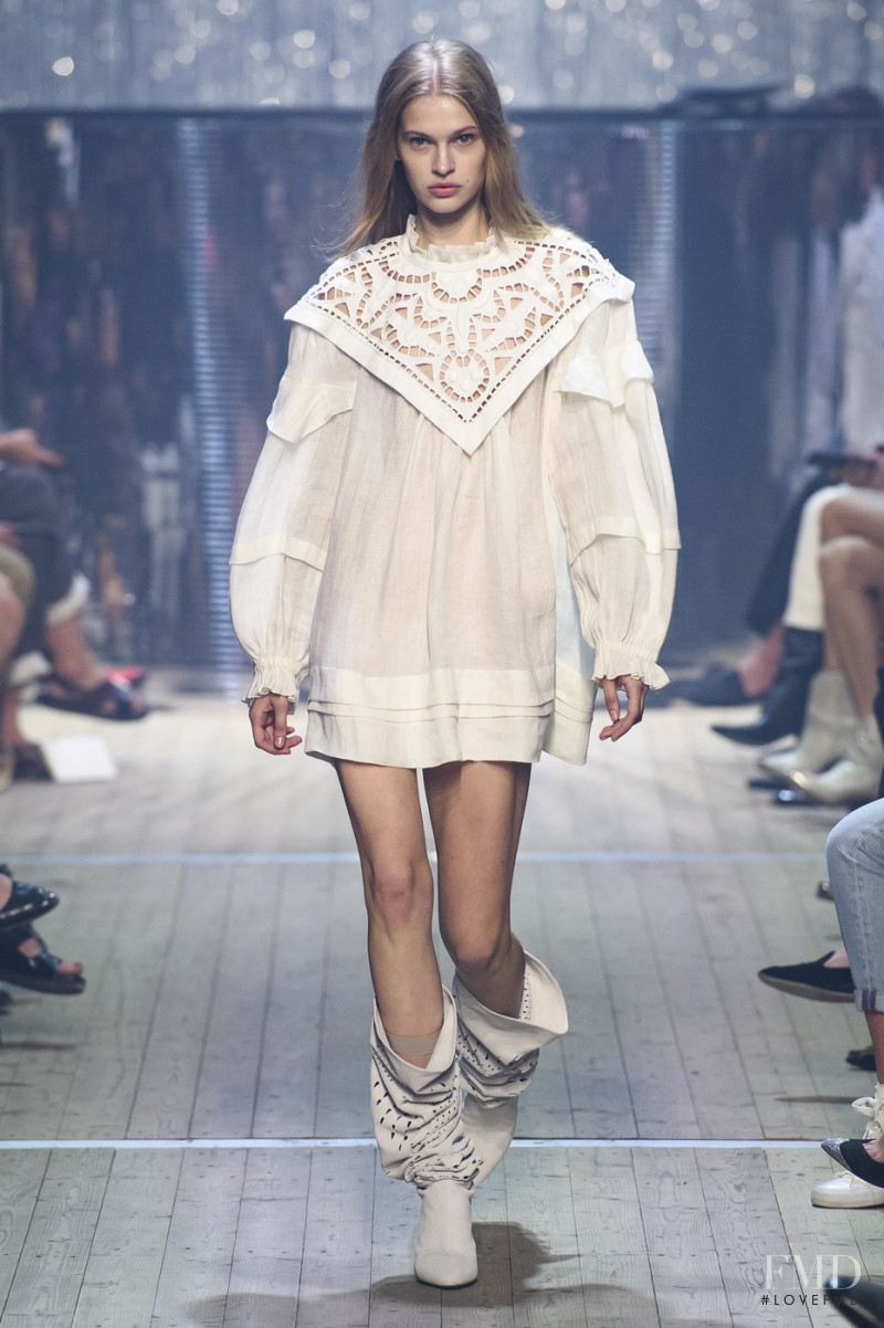 Aivita Muze featured in  the Isabel Marant fashion show for Spring/Summer 2019