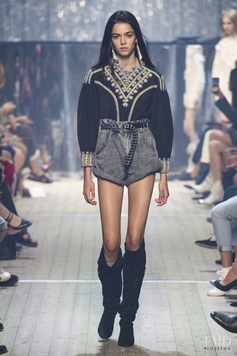 Maria Miguel featured in  the Isabel Marant fashion show for Spring/Summer 2019