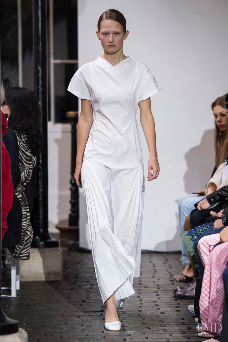 Milou Kleuters featured in  the A.W.A.K.E. by Natalia Alaverdian fashion show for Spring/Summer 2019