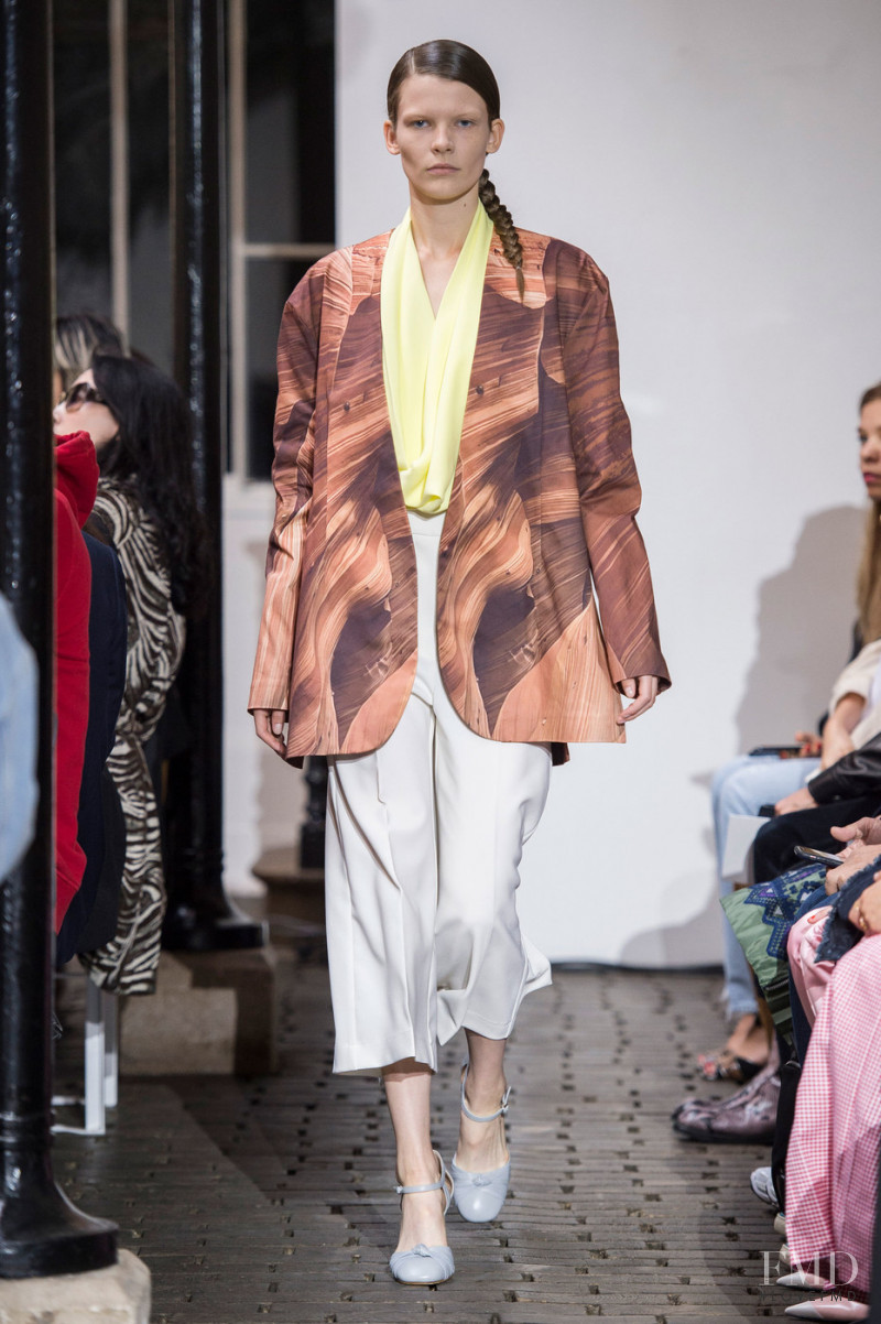 Kristin Lilja featured in  the A.W.A.K.E. by Natalia Alaverdian fashion show for Spring/Summer 2019