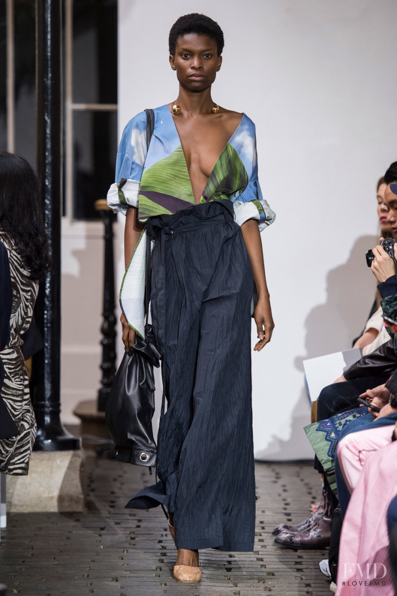 Barbra Lee Grant featured in  the A.W.A.K.E. by Natalia Alaverdian fashion show for Spring/Summer 2019