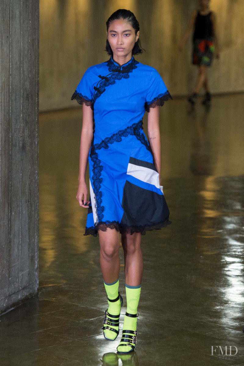 Atikah Karim featured in  the Koche fashion show for Spring/Summer 2019