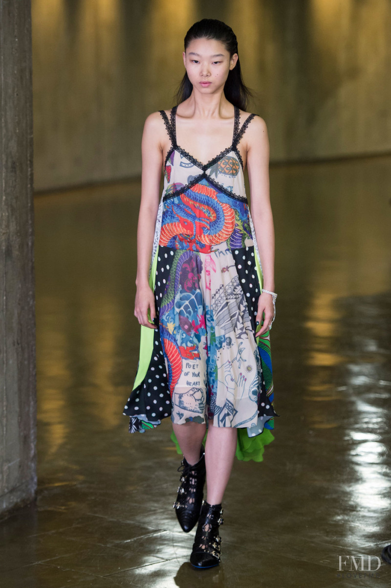 Yoon Young Bae featured in  the Koche fashion show for Spring/Summer 2019