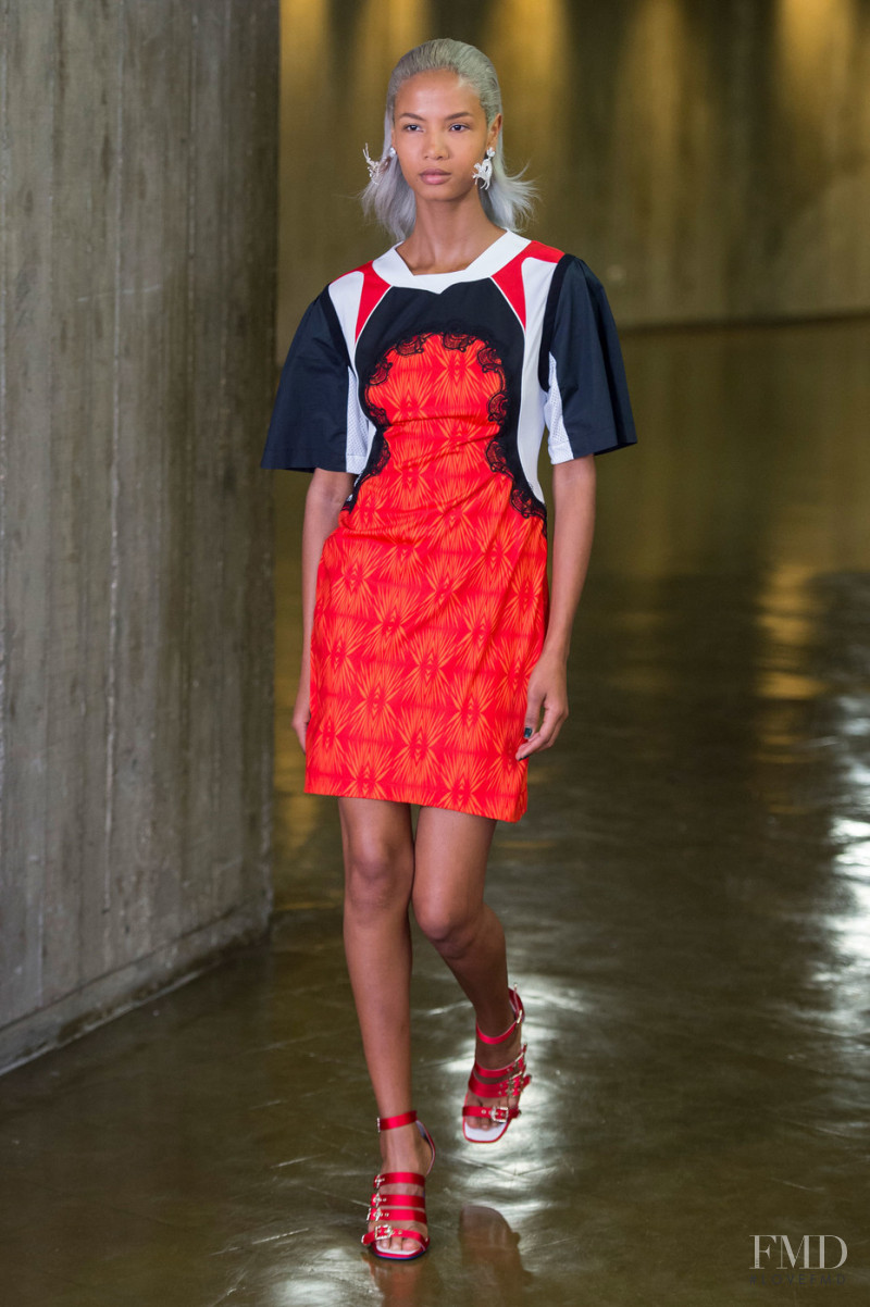 Ariela Soares featured in  the Koche fashion show for Spring/Summer 2019