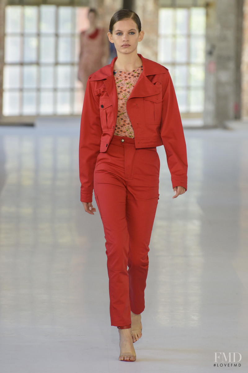 Ansolet Rossouw featured in  the Atlein fashion show for Spring/Summer 2019