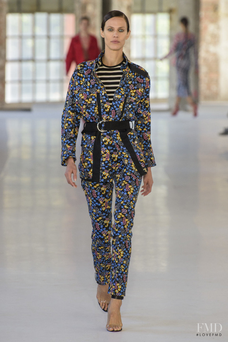 Aymeline Valade featured in  the Atlein fashion show for Spring/Summer 2019