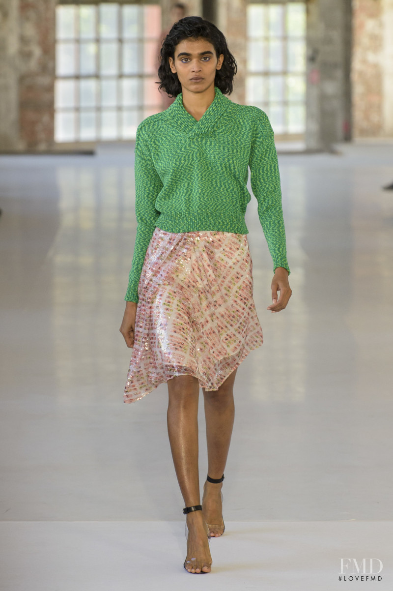 Radhika Nair featured in  the Atlein fashion show for Spring/Summer 2019