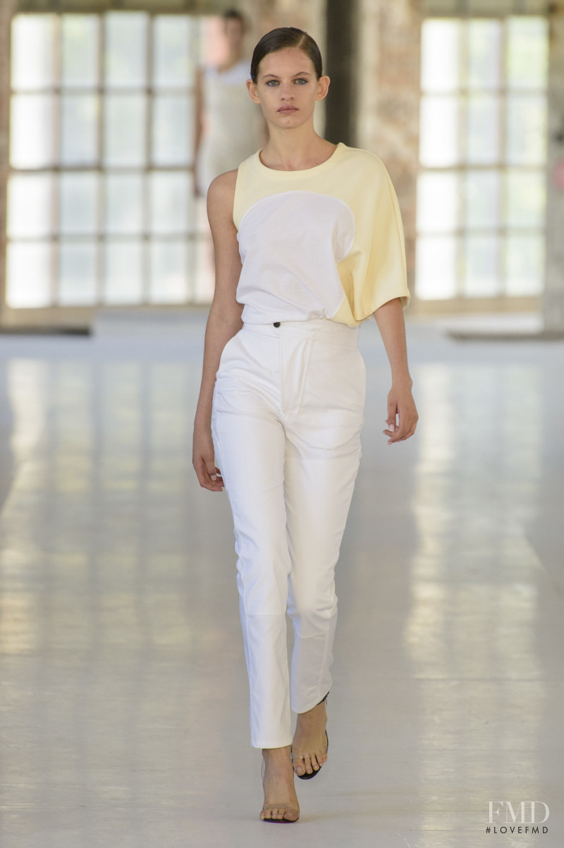 Ansolet Rossouw featured in  the Atlein fashion show for Spring/Summer 2019