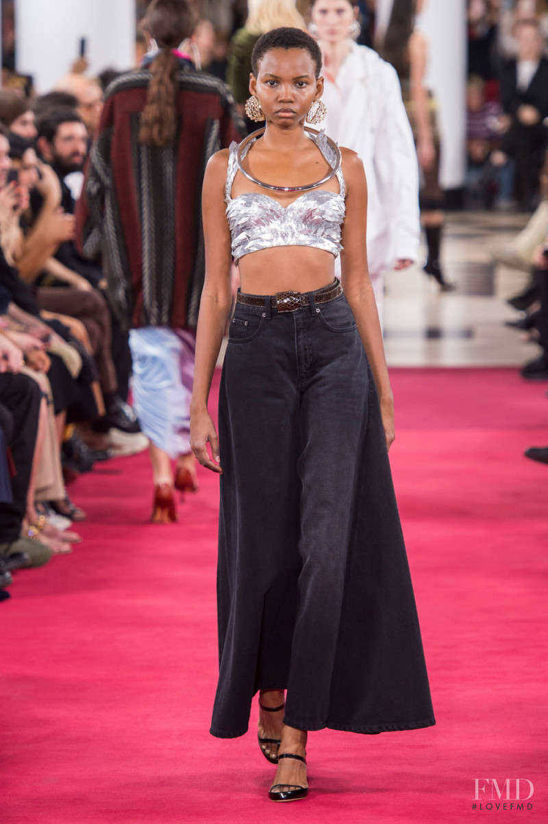 Bruna Di featured in  the Y/Project fashion show for Spring/Summer 2019