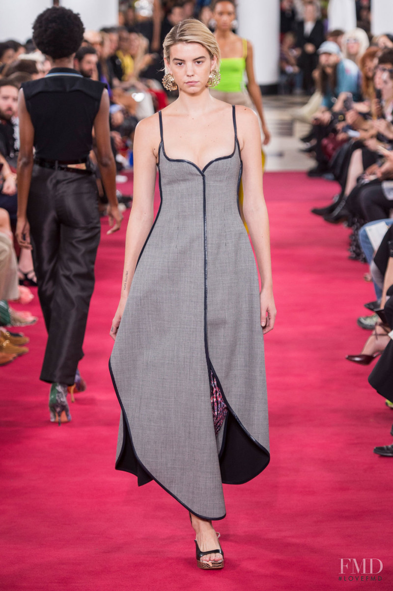 Michi Delane featured in  the Y/Project fashion show for Spring/Summer 2019
