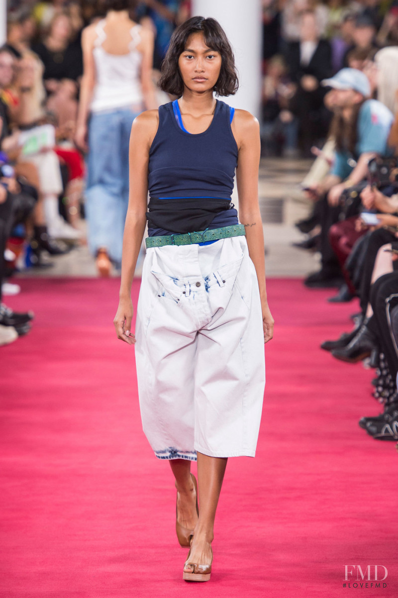 Atikah Karim featured in  the Y/Project fashion show for Spring/Summer 2019