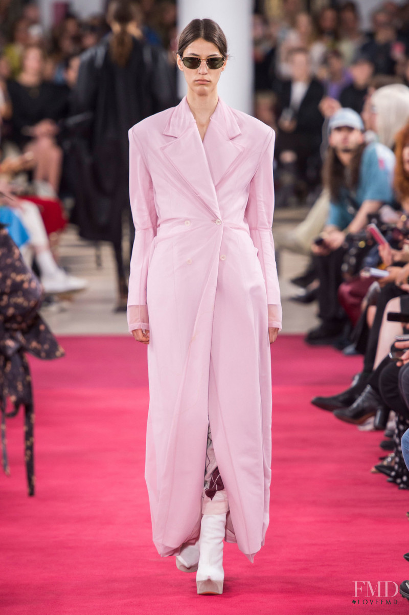 Pilar Boeris featured in  the Y/Project fashion show for Spring/Summer 2019
