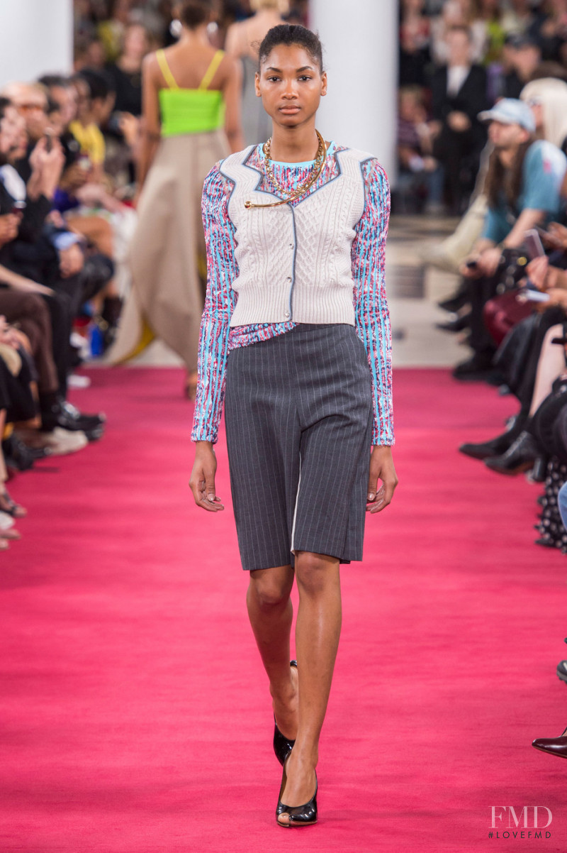 Danyrose Langeron featured in  the Y/Project fashion show for Spring/Summer 2019