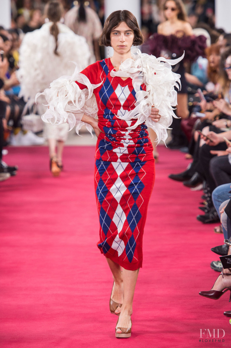 Mila Stomatova featured in  the Y/Project fashion show for Spring/Summer 2019