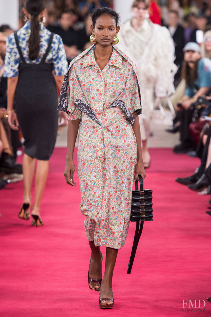 Shaneke Guyher featured in  the Y/Project fashion show for Spring/Summer 2019