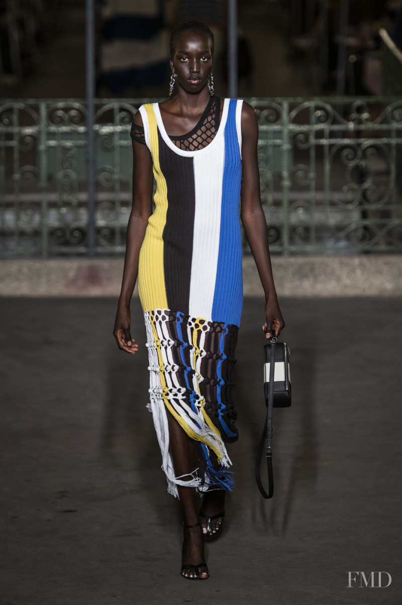 Niko Riam featured in  the Sonia Rykiel fashion show for Spring/Summer 2019