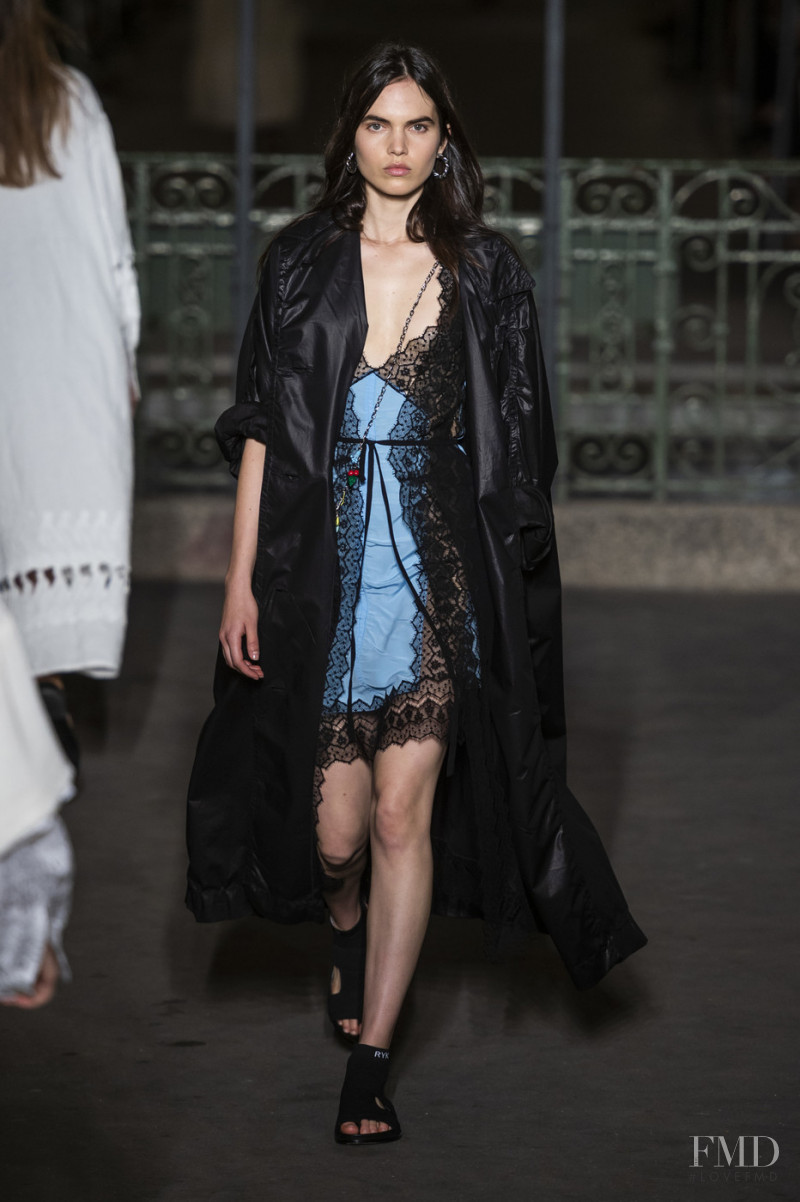 Lily Stewart featured in  the Sonia Rykiel fashion show for Spring/Summer 2019