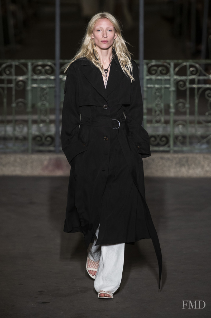 Maggie Maurer featured in  the Sonia Rykiel fashion show for Spring/Summer 2019