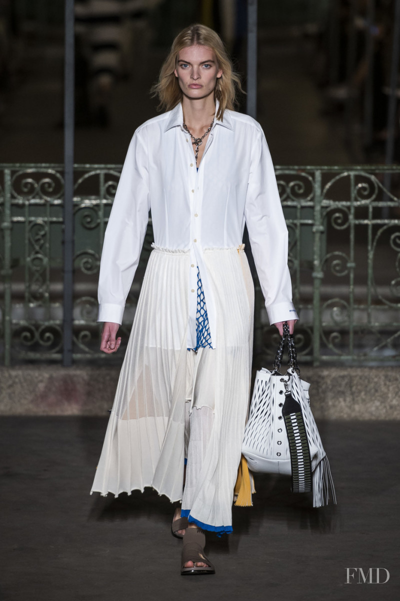 Juliane Grüner featured in  the Sonia Rykiel fashion show for Spring/Summer 2019