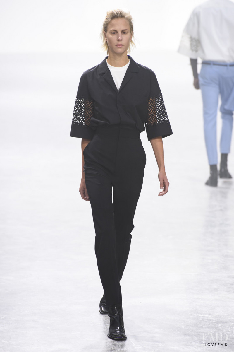 Talis Kyra Vertriest featured in  the Haider Ackermann fashion show for Spring/Summer 2019