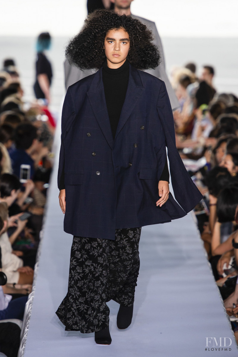 Maria Gonzalez Rojas featured in  the Vetements fashion show for Spring/Summer 2019