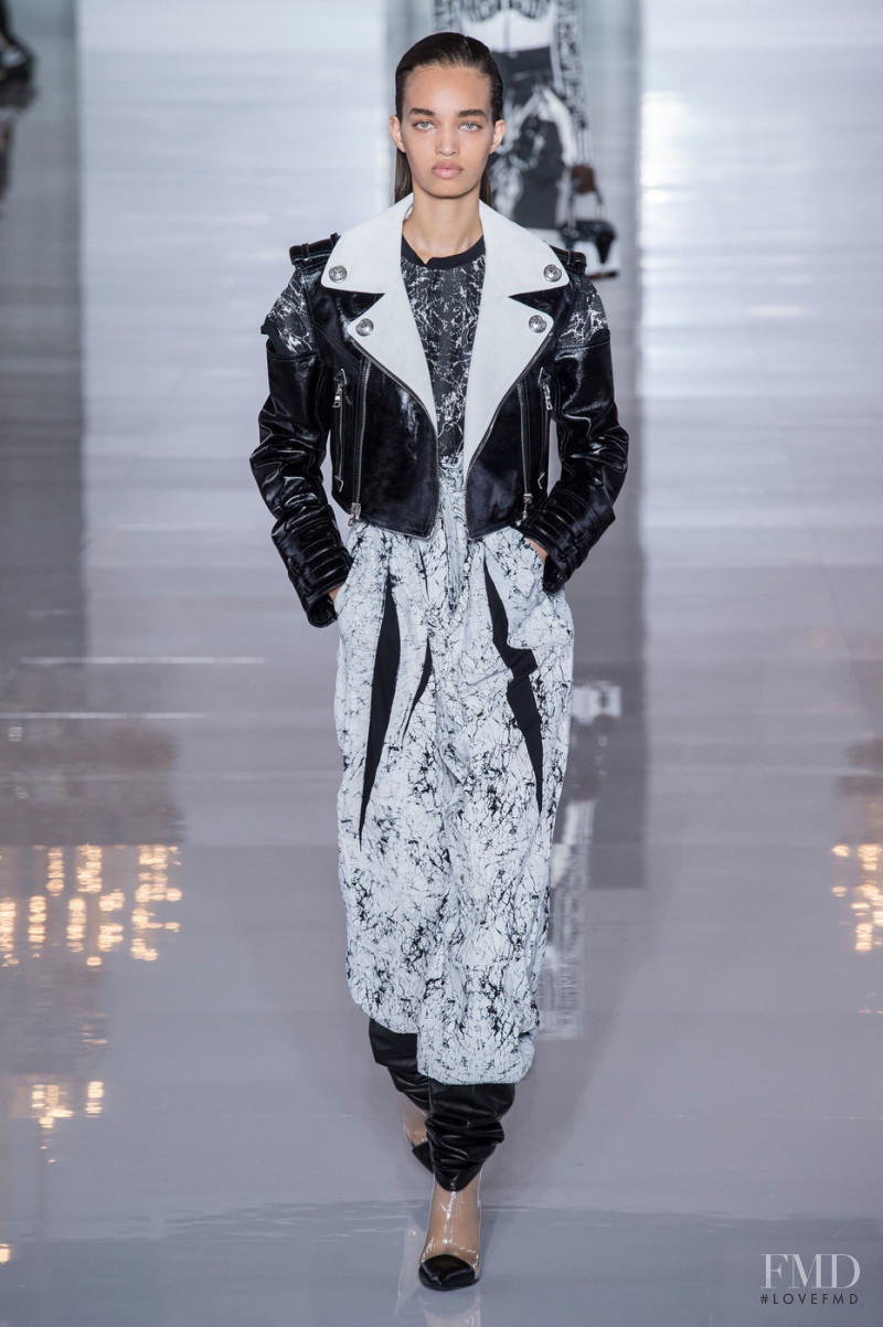 Ellen Rosa featured in  the Balmain fashion show for Spring/Summer 2019