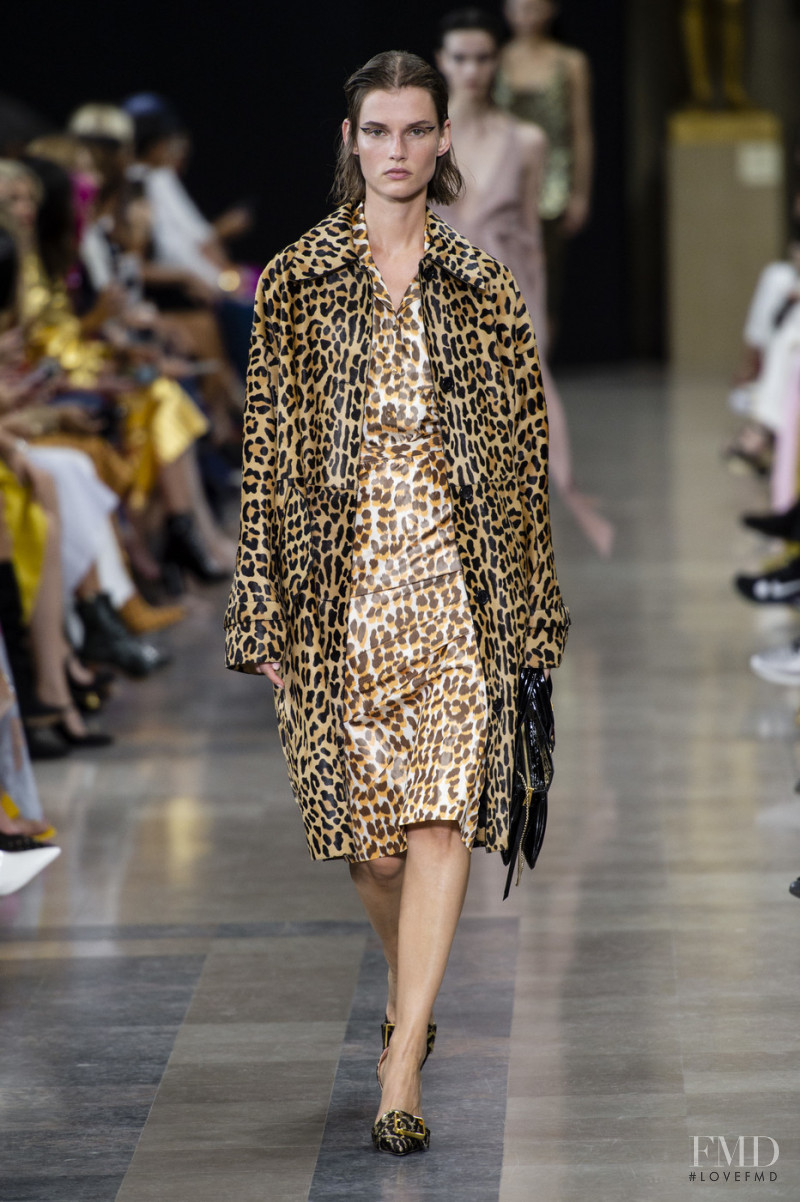 Giedre Dukauskaite featured in  the Rochas fashion show for Spring/Summer 2019