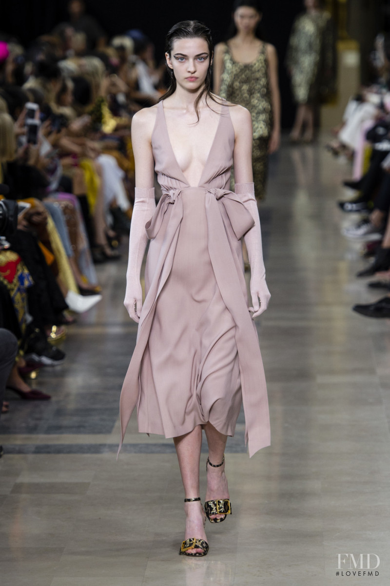 Alyssah Paccoud featured in  the Rochas fashion show for Spring/Summer 2019