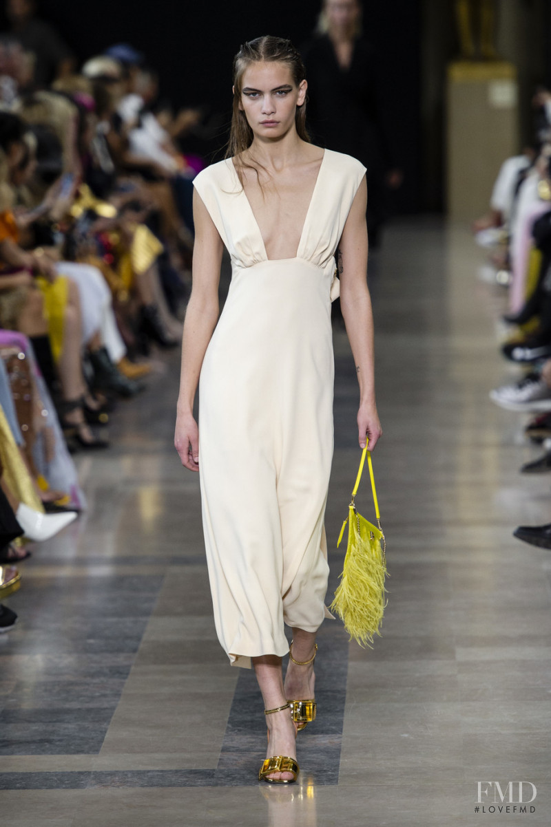 Nina Marker featured in  the Rochas fashion show for Spring/Summer 2019